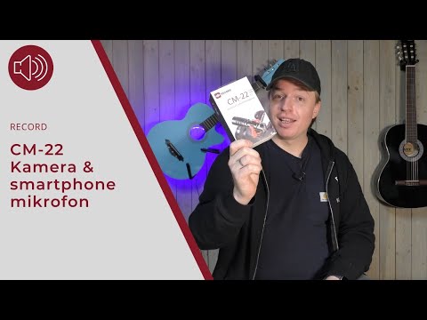 Record CM-22 microphone for camera and mobile