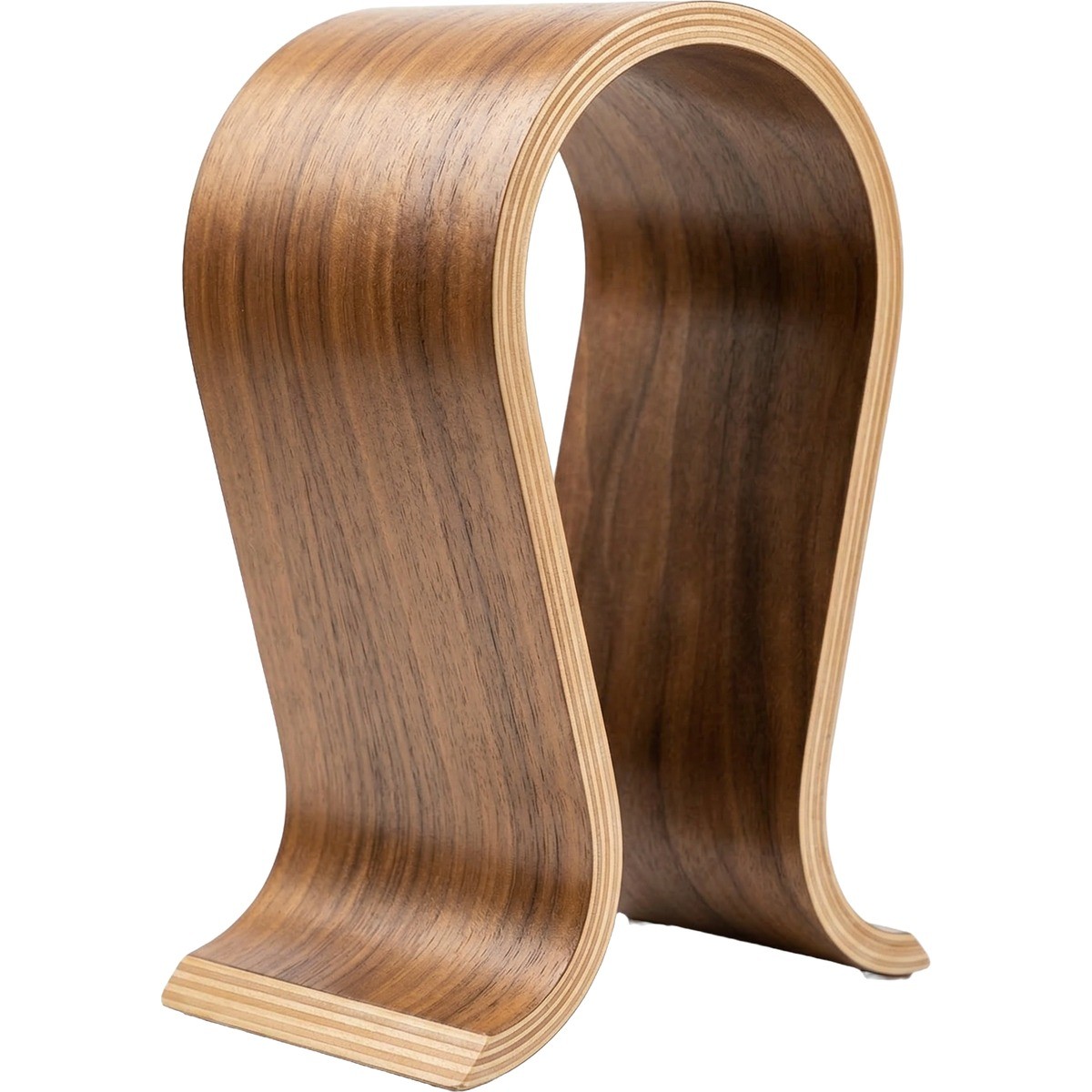 Record E08 walnut headphone stand