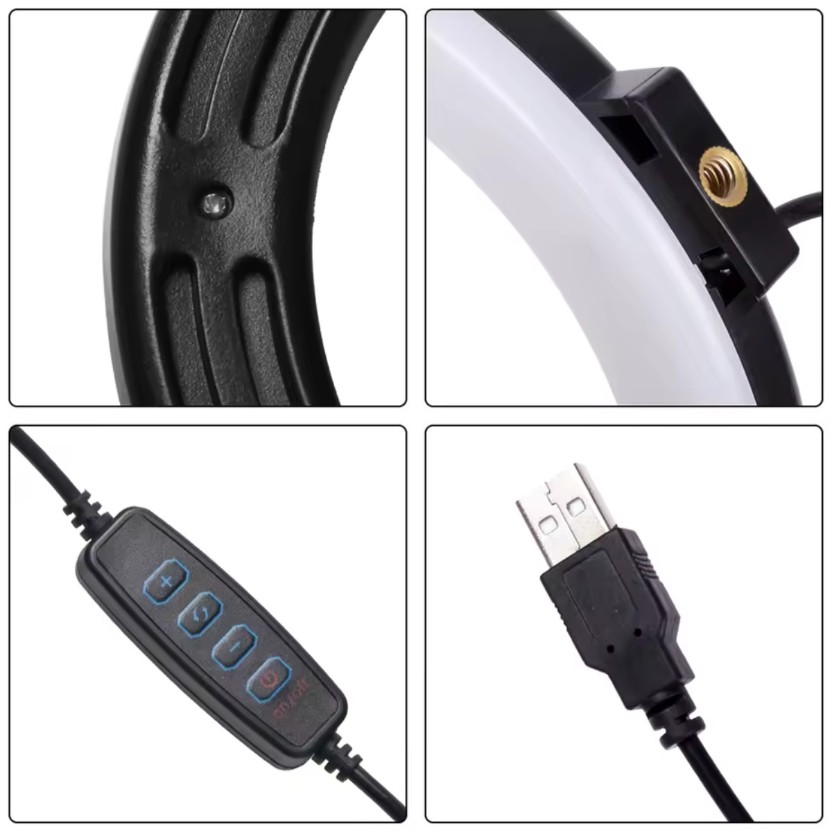 Record LED-14 desk video light