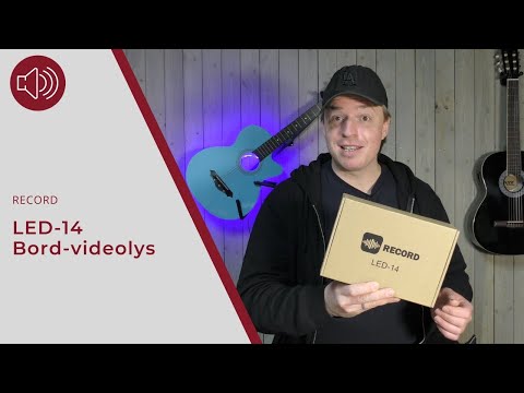 Record LED-14 desk video light