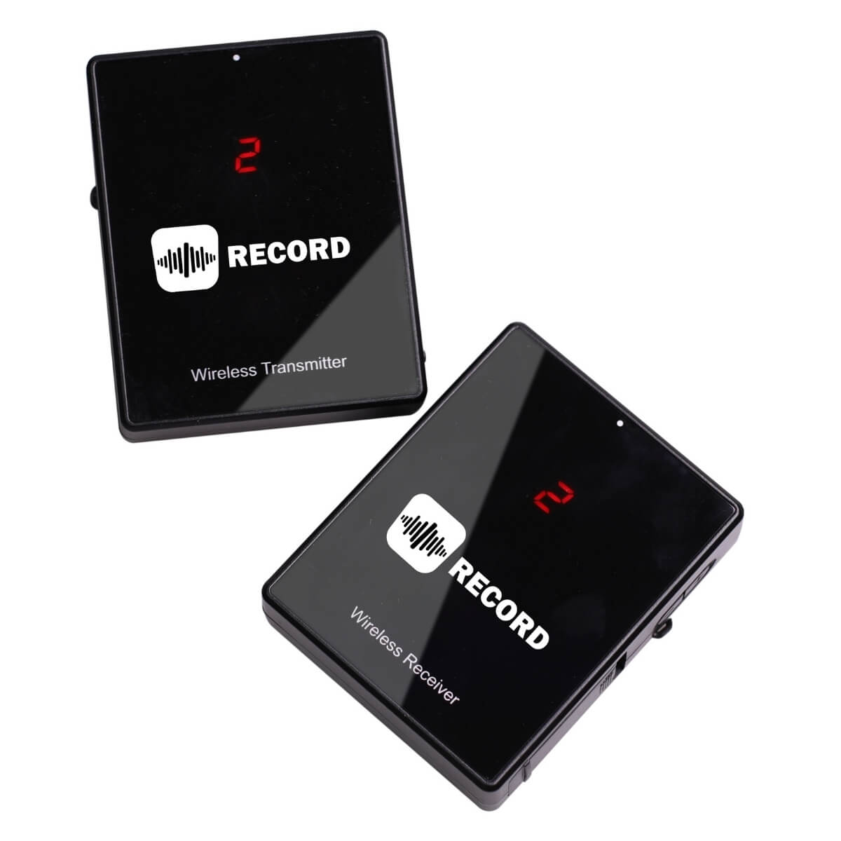 Record WM-41 wireless clip-on microphone set